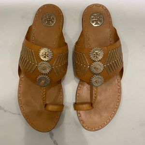 Tory Burch tan sandals